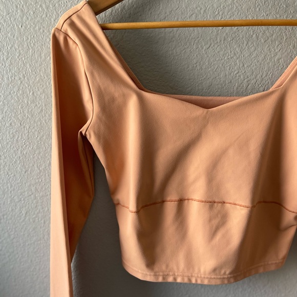 FLX Peach Athletic Crop Top - Picture 7 of 7